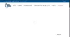 Desktop Screenshot of institut-national-podologie.com